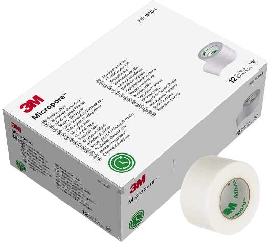 3M™ Micropore™ Surgical Tape MycologyLids