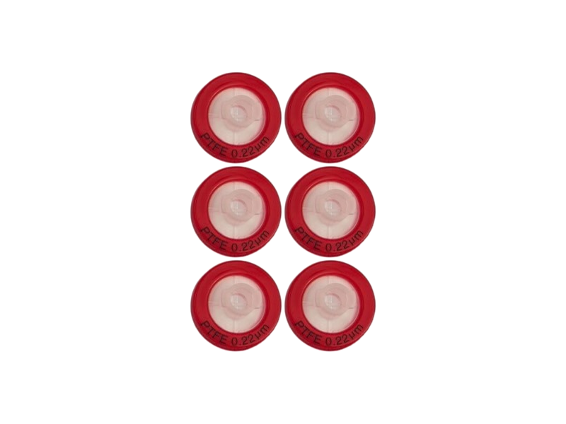 PTFE Syringe Filters - 6 Pack
